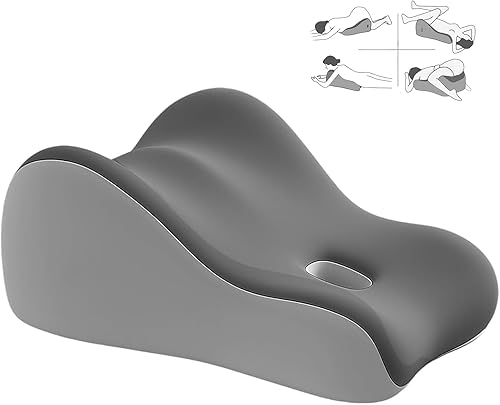 Ergonomic Wedge Pillow for Couples & Pregnancy - Multi-Position Cushion for Sitting, Lying, Back & Hip Support, Comfort for Home, Office, Bed -