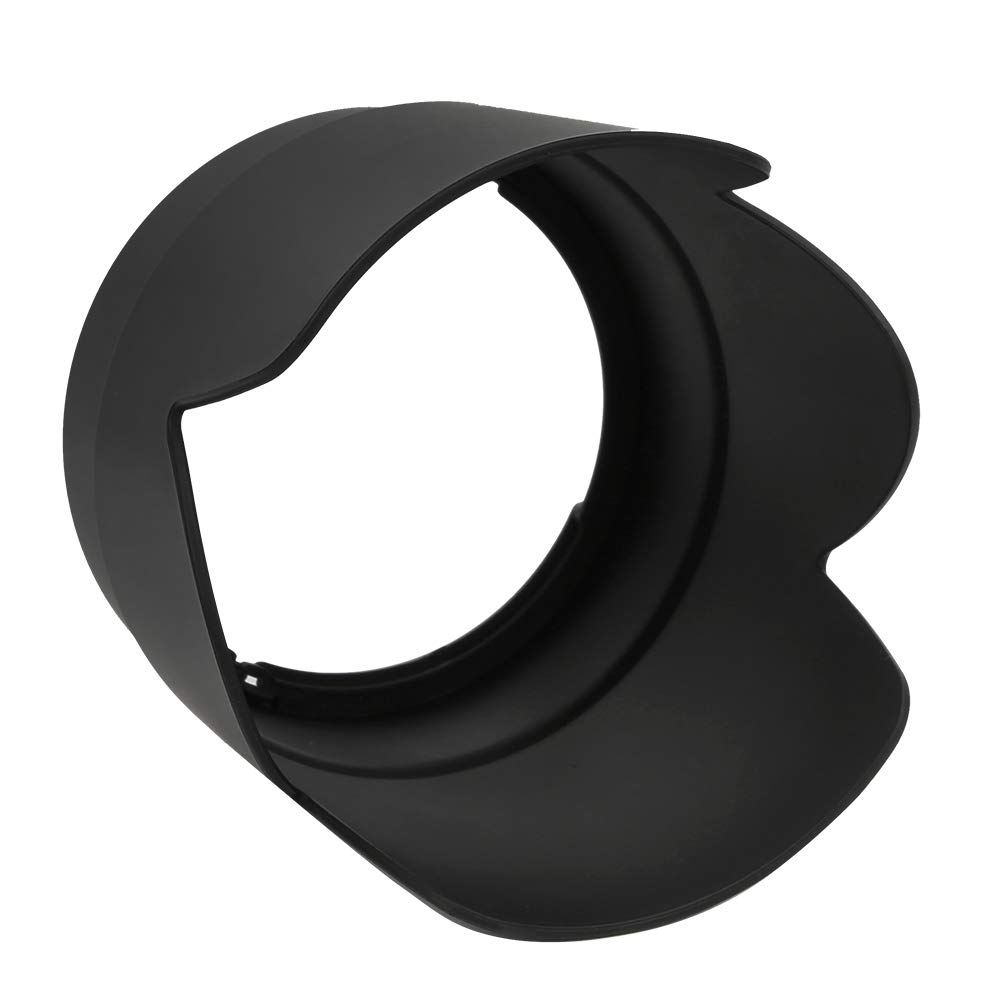 PUSOKEI Paraluce per Fotocamera, Modello ET-86 Paraluce in plastica Nera per Fotocamere EF 70-200mm f/2.8, ampiamente utilizzato nella Fotografia in controluce, Facile da