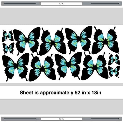Miniatura 2 de calcomanía decorativo para pared de mariposas por chromantics