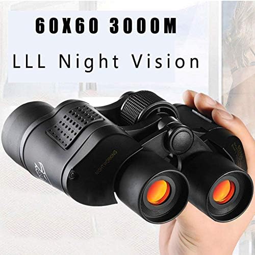 60X60 3000M HD Professional Hunting Binoculars Telescope Night Vision for Hiking Travel Field Work Forestry Fire Protection