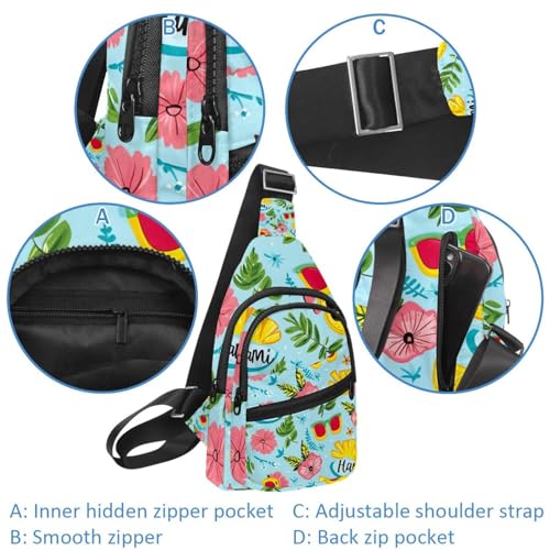Mochila bandolera ajustable funcional Seashell 3 bolsa de hombro resistente 4