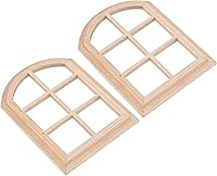 Vista 1 de Casa de muñecas Asseccories, casa de muñecas ecológica 1:12, ventana de madera, muebles de casa de muñecas, decoración de casa de muñecas