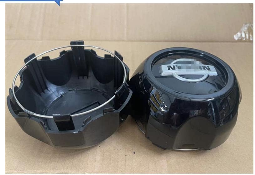 ATIMAX 1 tapa central de rueda negra compatible con Frontier Xterra 00-04 de 16 pulgadas 40315-7Z100 (negro-1 unidad)