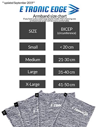 Phone Armband Sleeve: Running Jogging and Workout Cellphone Holder: Fitness Gear