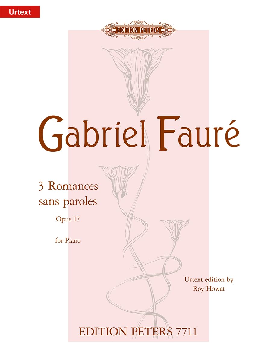 EDITION PETERS FAURE G. - ROMANCES SANS PAROLES -PIANO Partition classique Piano - instrument à clavier Piano      Paperback – May 1, 2022