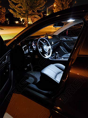 Kit de luces LED interiores blancas para Mazda 3 Sedan 2003-2009 miniatura 6