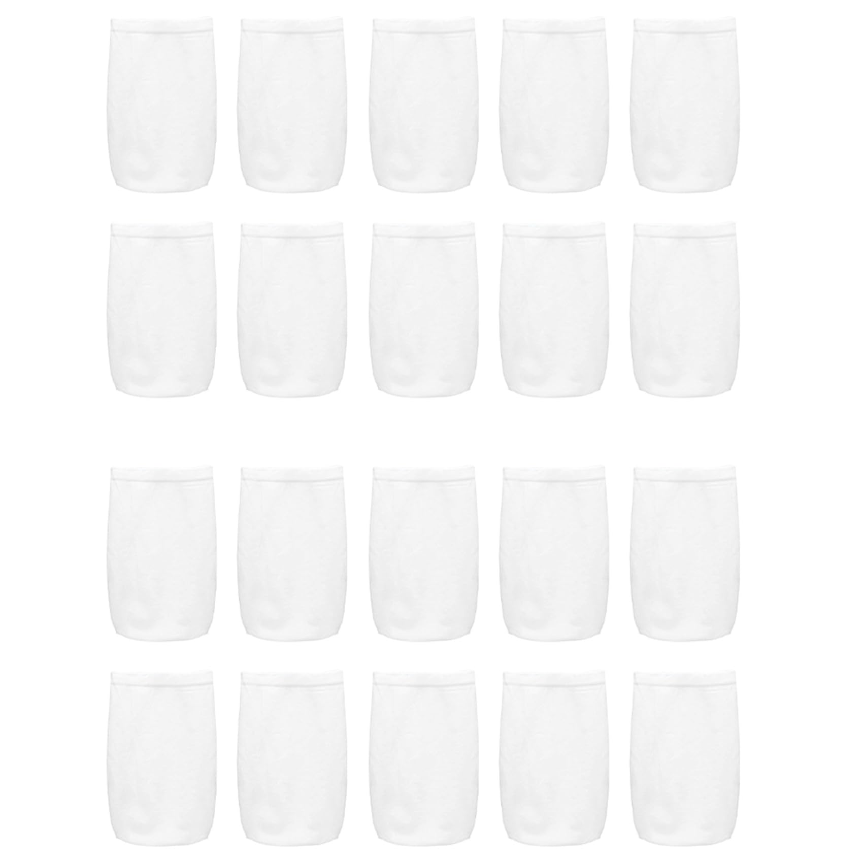 Hndhbfgrt 20-Pack, Filter Bags, the Perfect Sock/Net/Saver to Protect Your Inground or Above Ground Pool