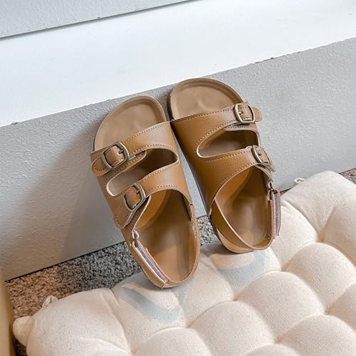 Boys Girls Summer Sandals Kids Summer Casual Vacation Open Toe Double Straps Adjustable Back Strap Beach Sandal4