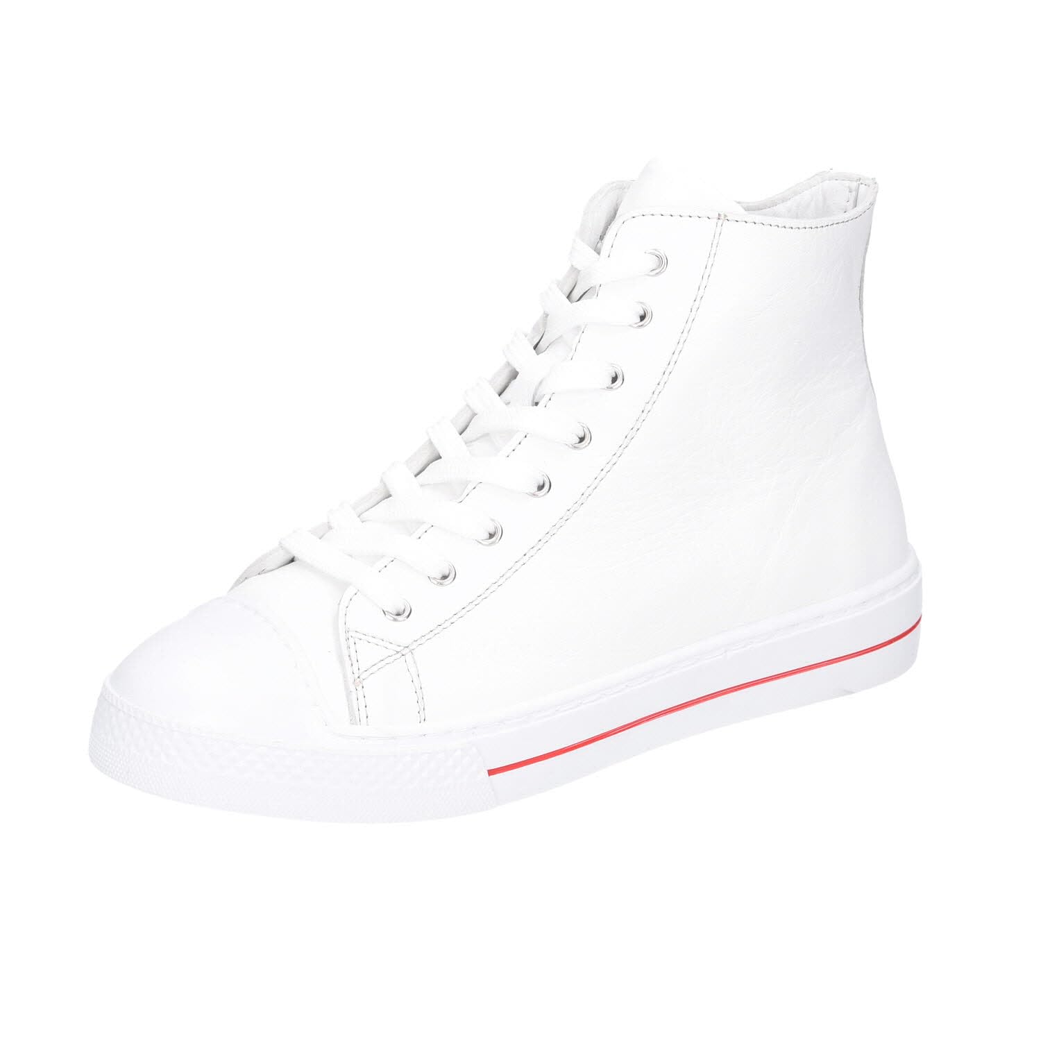 Andrea Conti Women's Damen High Top Sneaker, White, 9.5 UK