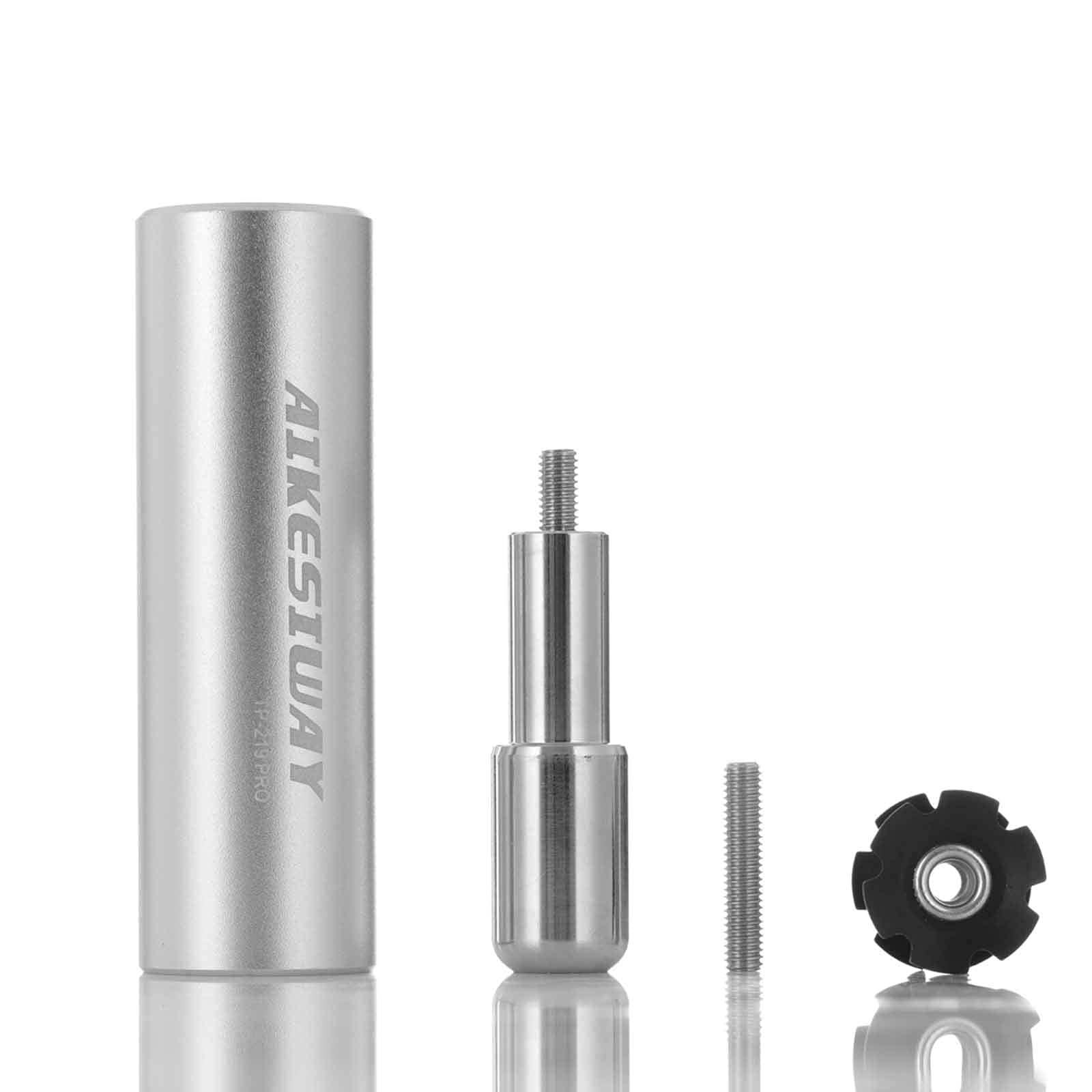 Bicycle Fork Star Nut Installation Tool Bike,with Free Spare Special Screw and Start Nut (for 7/8",1",1-1/8")