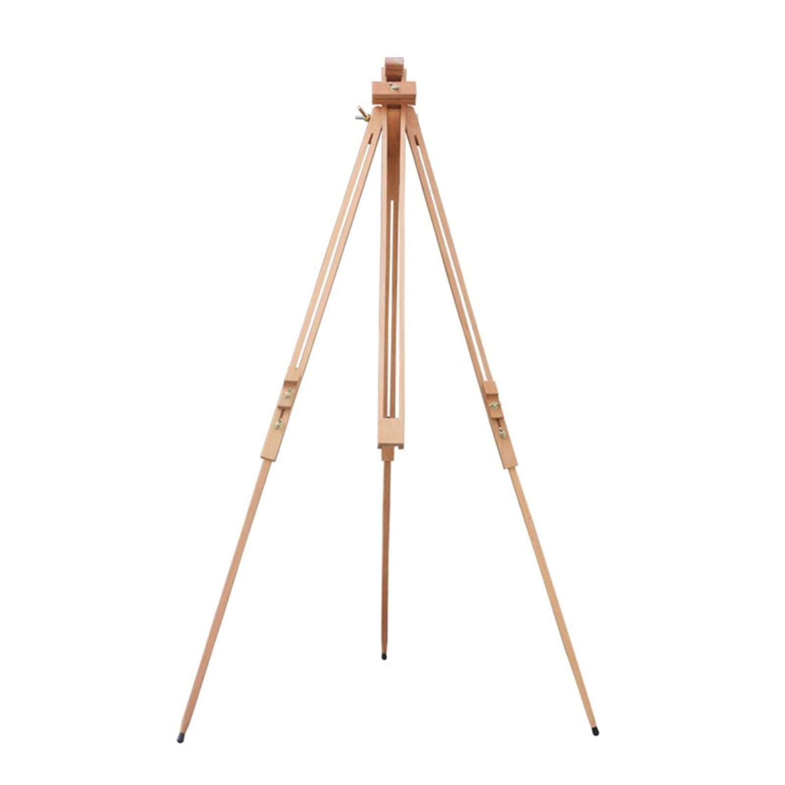 Caballete de artista ajustable, caballete trípode plegable portátil madera, cuaderno bocetos lienzo for pintura