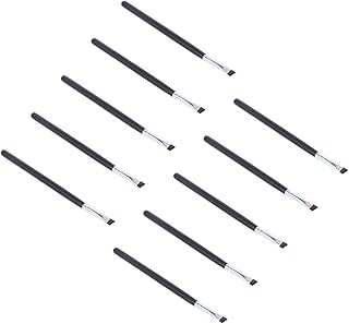 10Pcs Angled Eyeliner Brush for Women Durable...