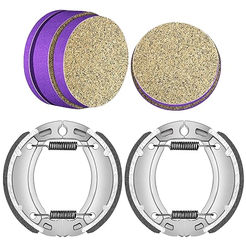 Front and Rear Brake Pads and Brake shoes for Yamaha Blaster 200 YFS200 1988-2002