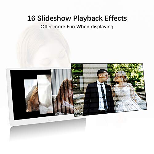 UrChoiceLtd Digitale Fotolijst 10.1 Inch 1920x1080 FHD IPS Groothoek Scherm Hoge Resolutie Display Foto/Muziek… - Image 5