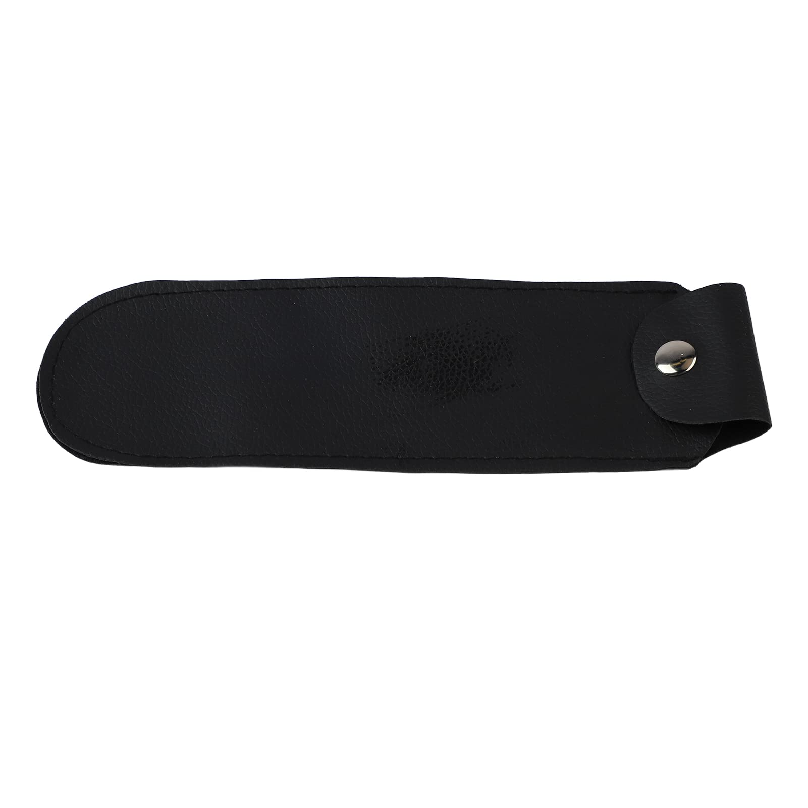 Harmonica Bag, Portable, Stable, Practical, Comfortable, Hand Feeling, Leather Harmonica Storage Bag, Great Protection, for Traveling (21‑24 Hole Type 21x6.8cm/8.3x2.7in)