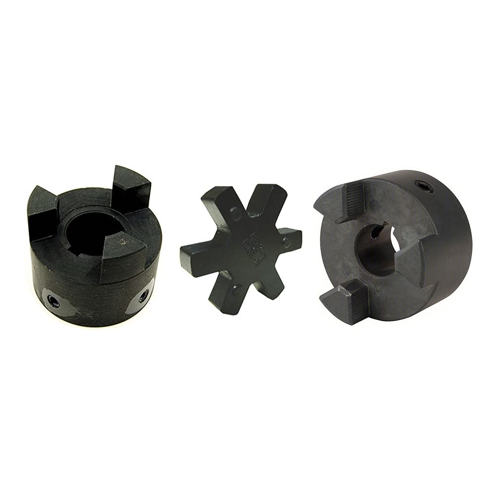 Stevens Lake Parts L095 Series L Jaw Coupling Set with Rubber Insert Interchanges w/Lovejoy LO95 1/2