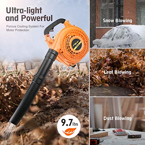 SALEM MASTER Gas Leaf Blower for snow, dust, and lawn care.