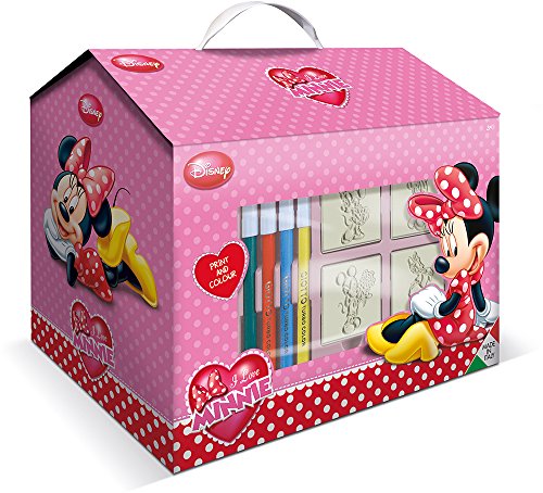 Tampons enfants en bois et caoutchouc naturel Disney Minnie Italie