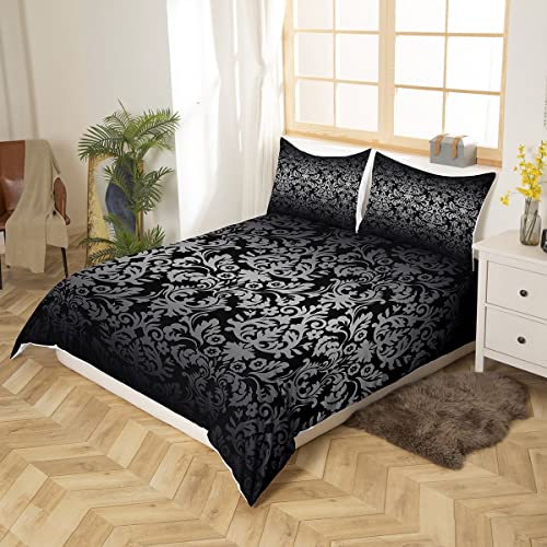 Homewish Black Single Size Duvet Cover Sets - Image 3