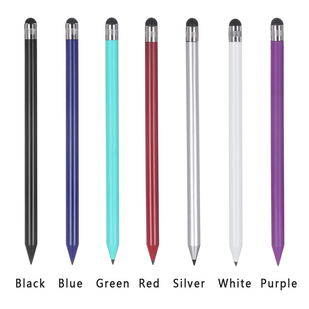 Universal Touch Screen Pen Replacement for iPad Android Tablet PC Rounded Tip Stylus Pen for Touch Screen High Sensitivity Drawing Stylus Capacitive (White)