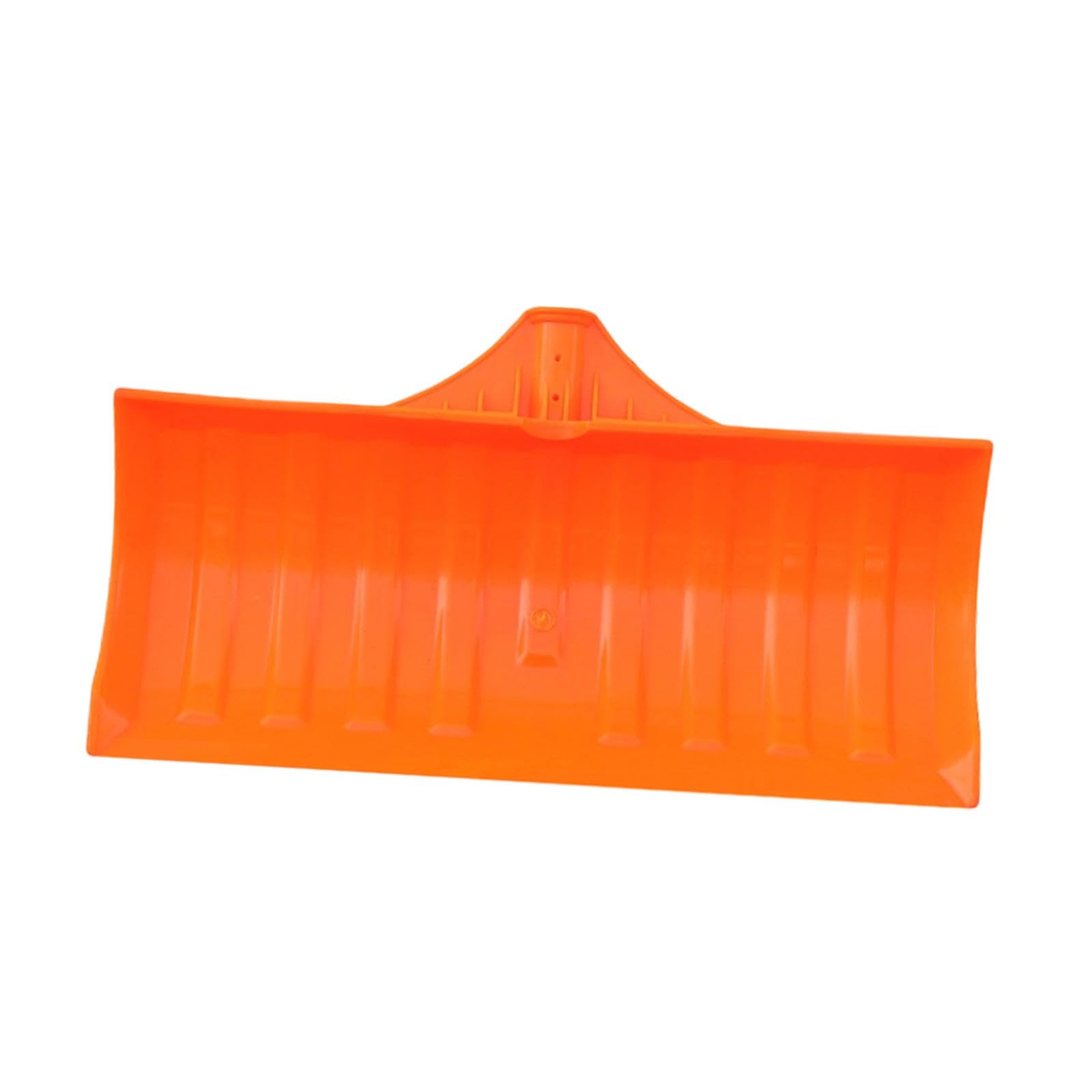 Reemplazo de Cabezal de Pala de Nieve, Cabezal Empujador de Nieve, Herramienta Multiusos para Quitar Nieve, Cabezal de Pala de Grano Hecho de PP Resis, Naranja