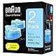 Braun Cleaning Cartridge, Kunstoff, Weis, compact, 2