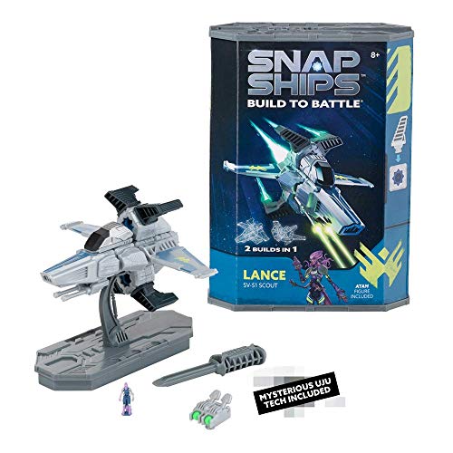 Snap Ships Lance SV-51 Scout -- Construction Toy for Custom Building and Battle Play -- Ages 8+