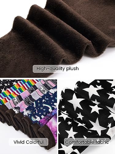 Girls Fleece Lined Pants Warm Cozy Leggings for Girls Winter Thick High Waist Pants Pack of 22