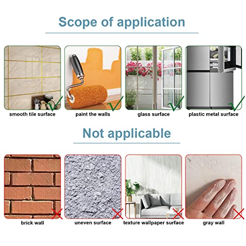 76 Pezzi Adesivi Decalcomanie da Muro