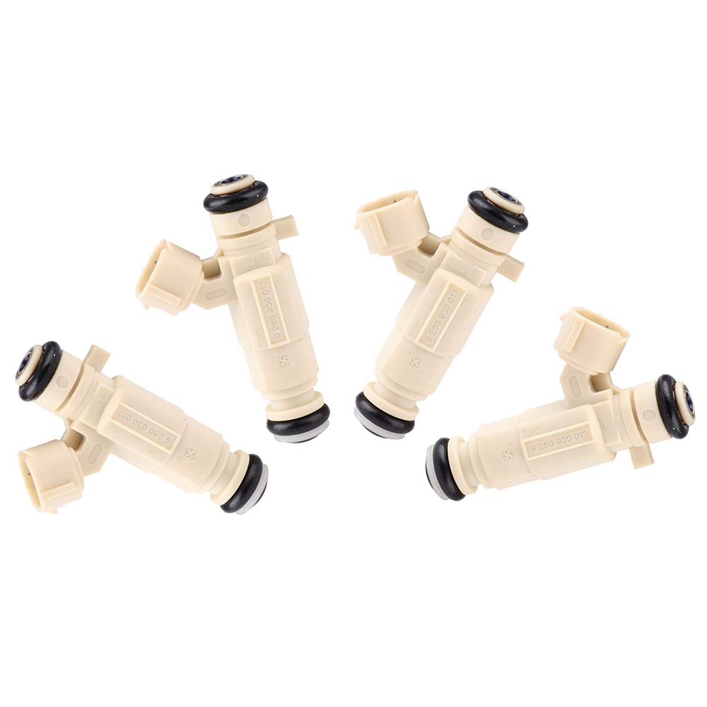 Fuel Injector Parts,ROADFAR 4 Holes Engine Fuel Injector Kits fit for Hyundai Elantra/Santa Fe/Tibur