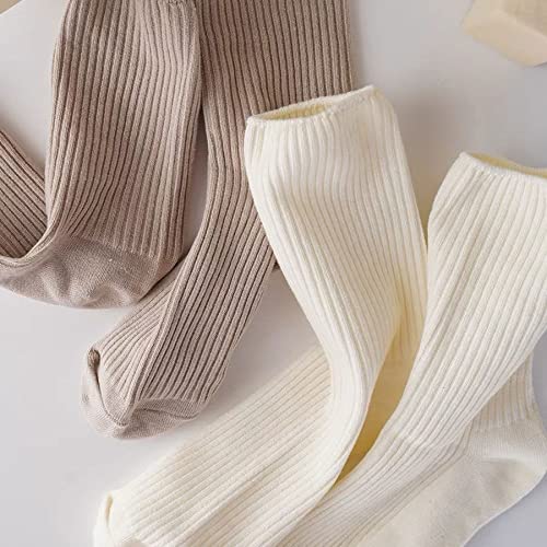 6 Pairs Japanese Aesthetic Cute Athletic Soft Socks for Women & Girls, Ankle Crew Stretch Neutral Socks3