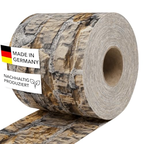 Preisvergleich Produktbild Zaundruck Sichtschutzstreifen Polyester - nachhaltiger Sichtschutz für Doppelstabmattenzaun - Motiv Windschutz 26 m x 19 cm - Sichtschutz-Rolle - Münsterland
