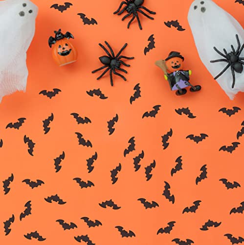 3000 Pcs Halloween Confetti, Werise Party Bat Shape Black Metallic Slow-Fall Confetti For Halloween Table Decorations (1.76Oz) #TOP3