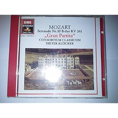Mozart Serenade Nr. 10 B-dur KV 361 Gran Partita