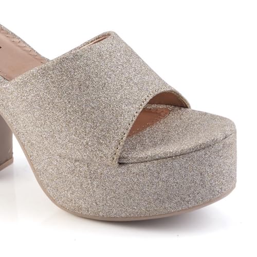 Image of IKAGI Women Stylish Block Heels Sandal Trendy Party & daily /wear for Womens and Girls latest Collection & stylish Comfortable