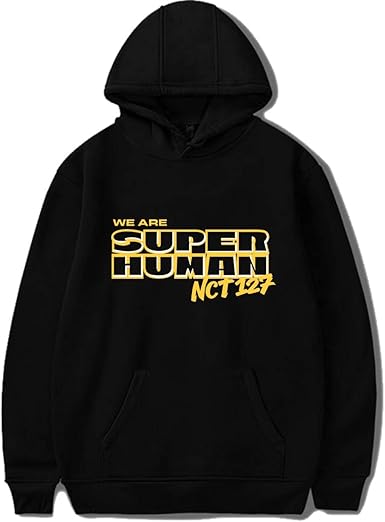 Amazon Com Aopostall Kpop Nct 127 Hoodie Super Human Merch Taeyong Haechan Yuta Jaehyun Sweatshirt Clothing