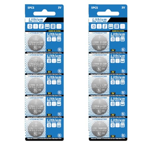 High Performances CR2032 Lithium Cell Batteries 3V for Toys Cameras Clocks