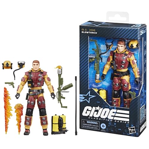 G.I. Joe Classified Series #154, Blowtorch, Collectible 6 Inch Action Figure with 10 Accessories