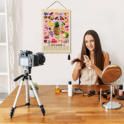 Liyaoli Vintage Posters Fruits And Vegetables Canvas Wall Art 2 Set Magnetic Poster Hanger 16 X 24 Frame Wood Wall Art For Kitchen Living Room Dining Room Retro Home Eclectic Decor #TOP1