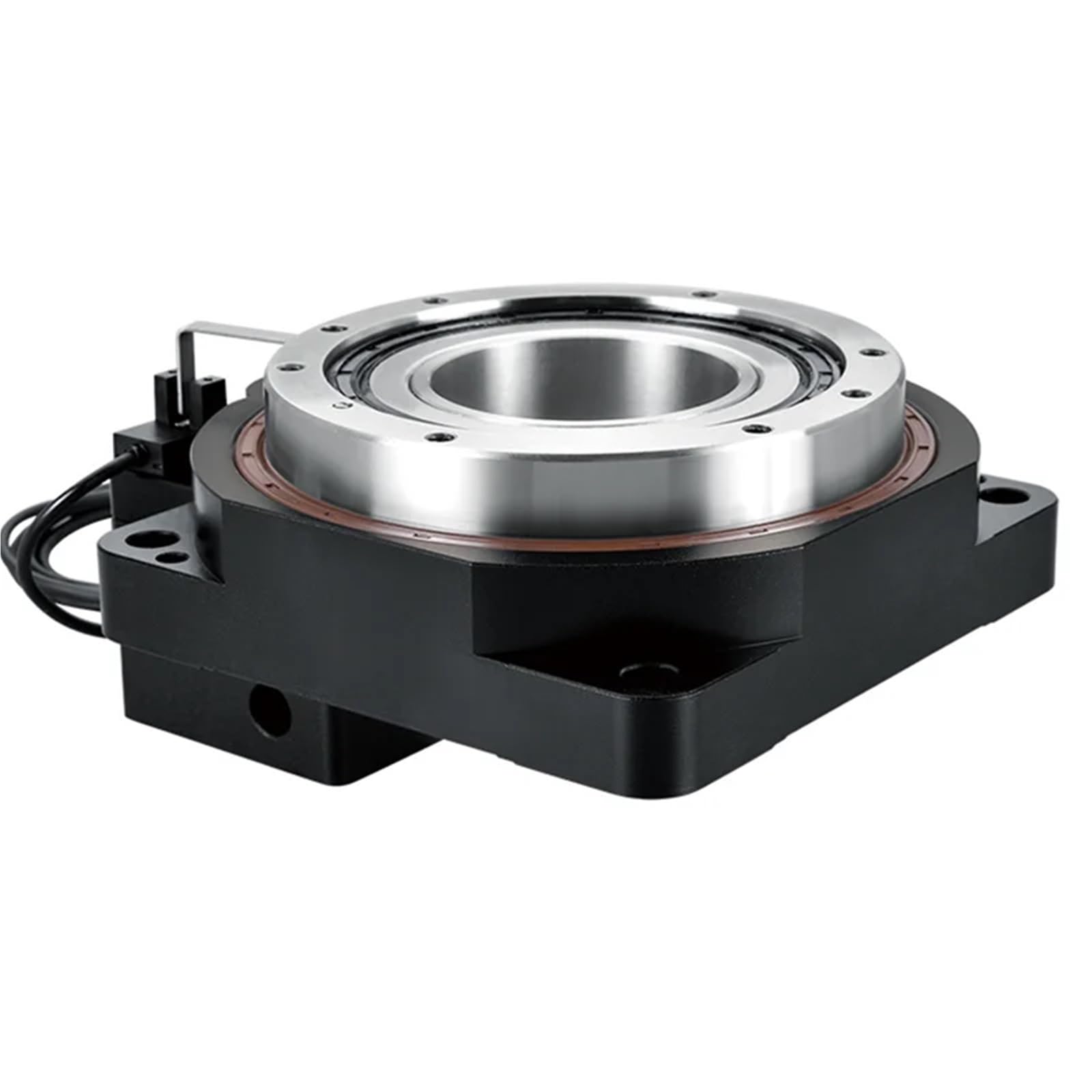 ZBT85-60 Hohlrotationsplattform-Drehteller-Getriebe Untersetzungsverhältnis 5:1 10:1 für 400W AC-Servomotor Eingangswelle 14mm (0.417361111111111)