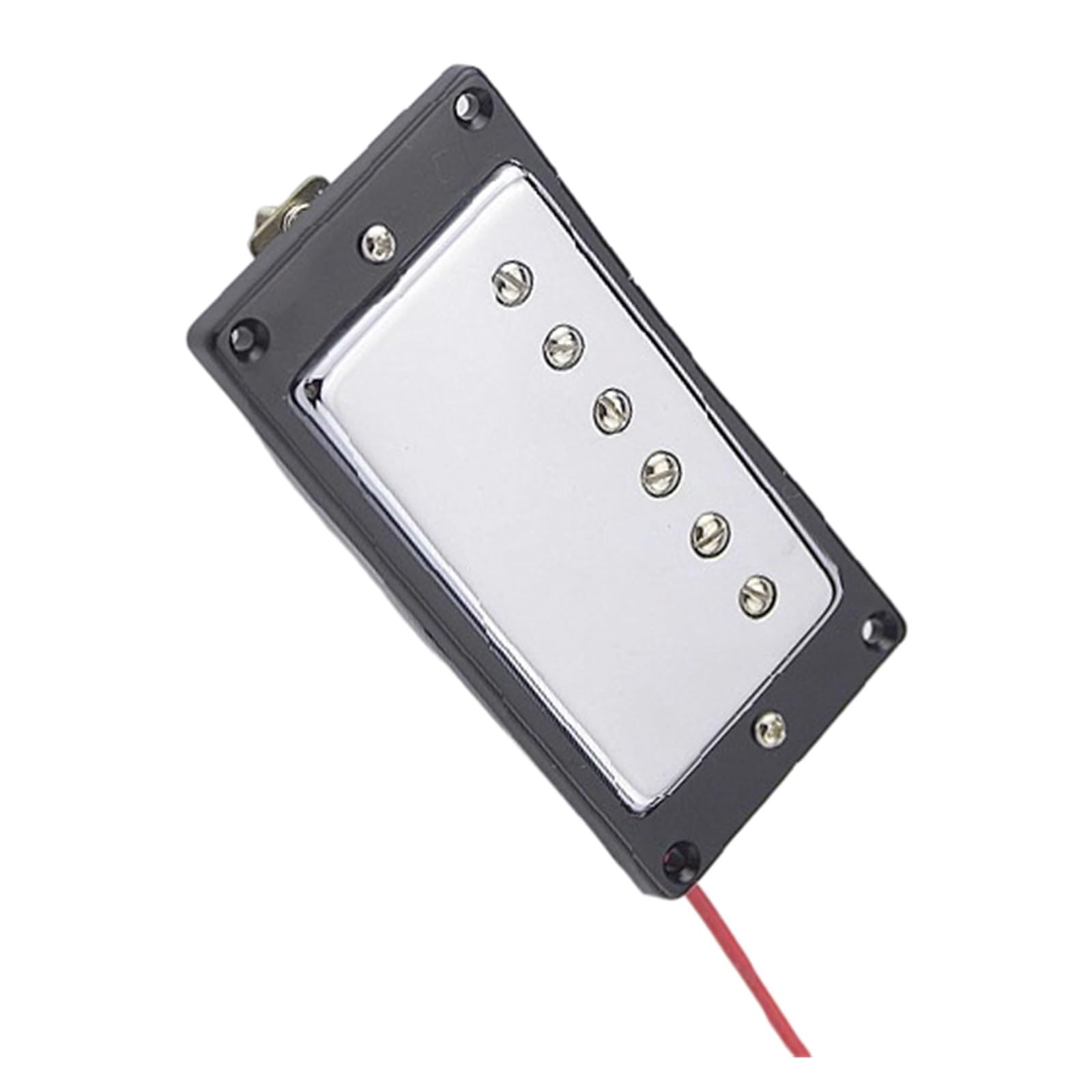 Tonabnehmer Und Instrumentenzubehör Für E Gitarre Mit Silbernem Metallgehäuse