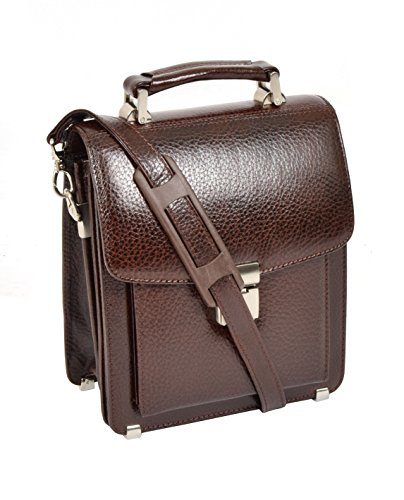 Mini sacoche en cuir véritable homme A248 finies les poches déformées