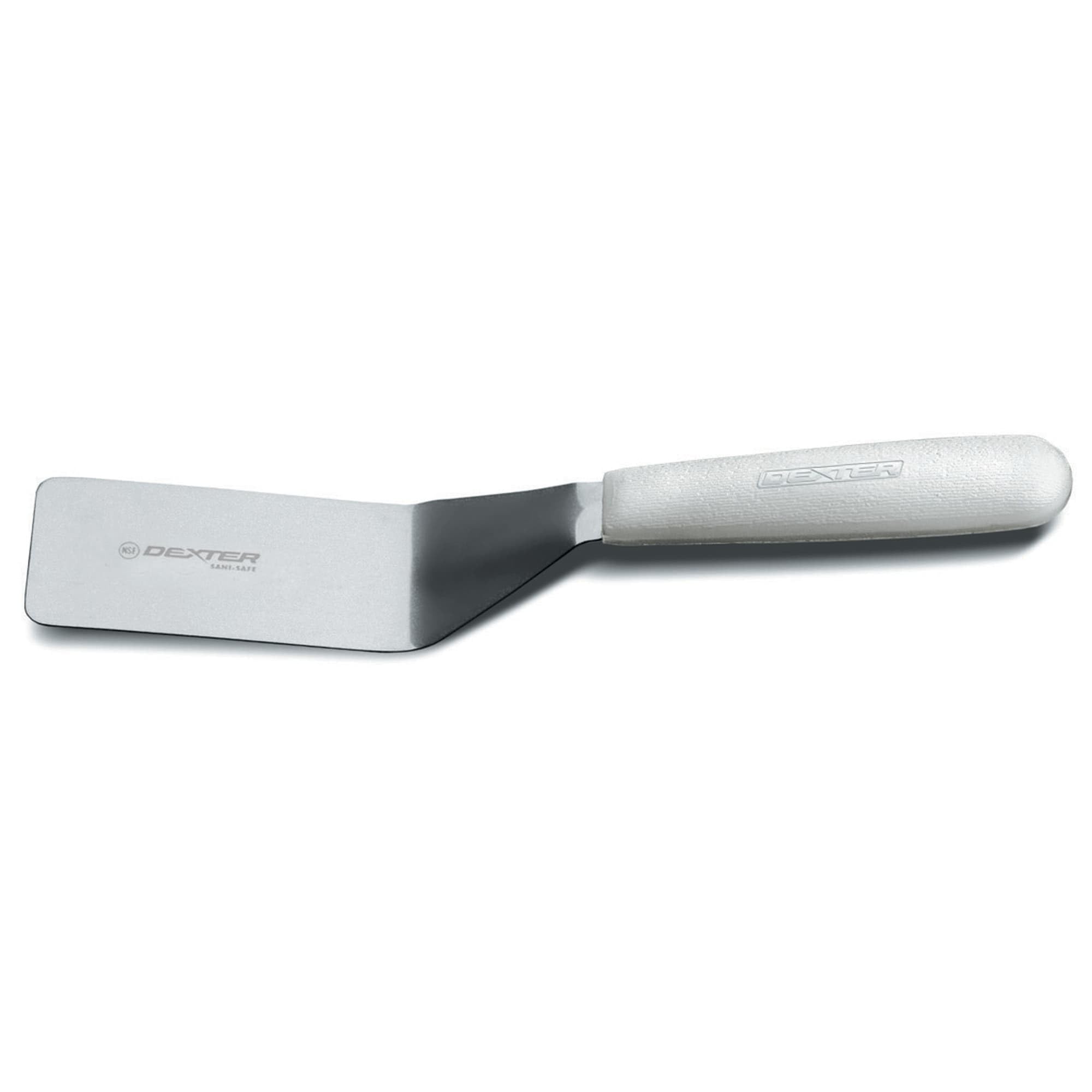 Russell S172 Sani-Safe () Server and Turner by Dexter – 4 inches x 2 inches, Stainless Steel, White, Model 16463