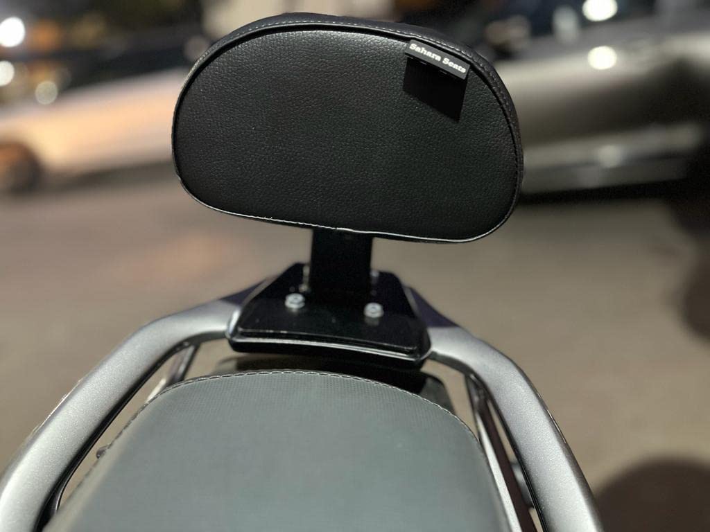 Sahara Seats Compatible with Hero Xpulse 200/200 4V Adjustable Back Rest (Black)