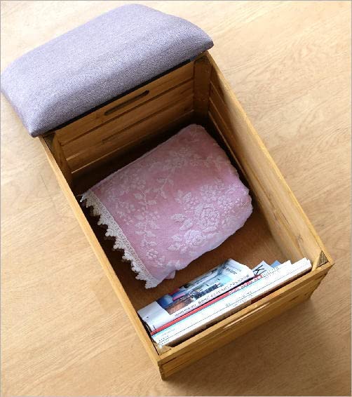 Amazon.co.jp: スツール ボックススツール 椅子 イス ウッド 木製 収納