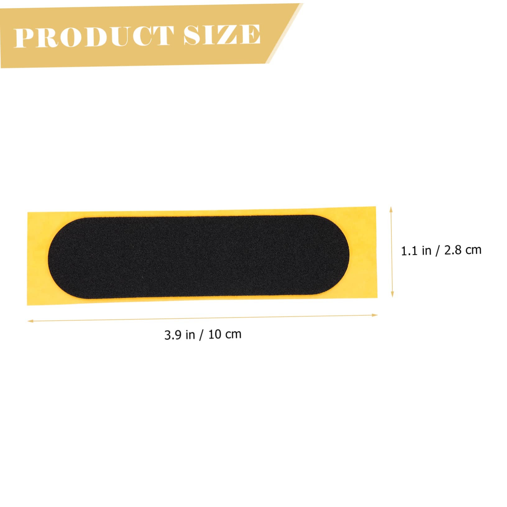 ORFOFE Finger Skateboard Anti-Slip Pad Foam Grip Tape for Skateboard Ramps Flexible