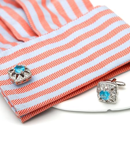Gemelos con cristal azul para hombre en estuche miniatura 4