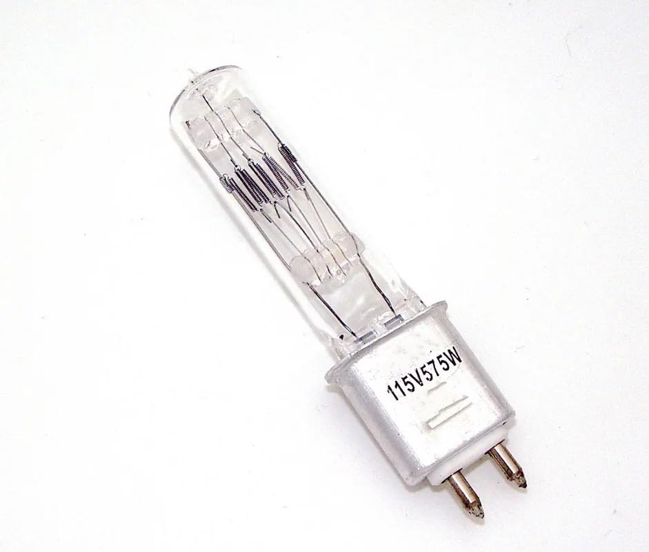 DN-38154 115V 575W GLC 6989P,Q575T6/4CL 115V575W G9.5 Light Bulb Stage Studio Theater lamp (Color : 2 Pieces)