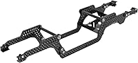 INJORA 39g LCG Carbon Fiber Chassis Frame Kit for 1/18 TRX-4M Defender Bronco K10 F150 - Ultimate Crawler Upgrade