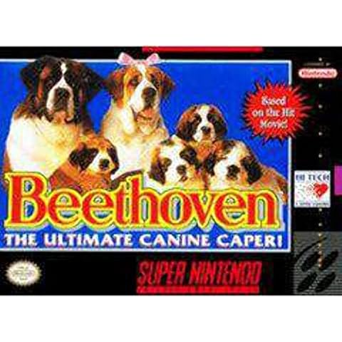 Beethoven - Nintendo Super NES Cover
